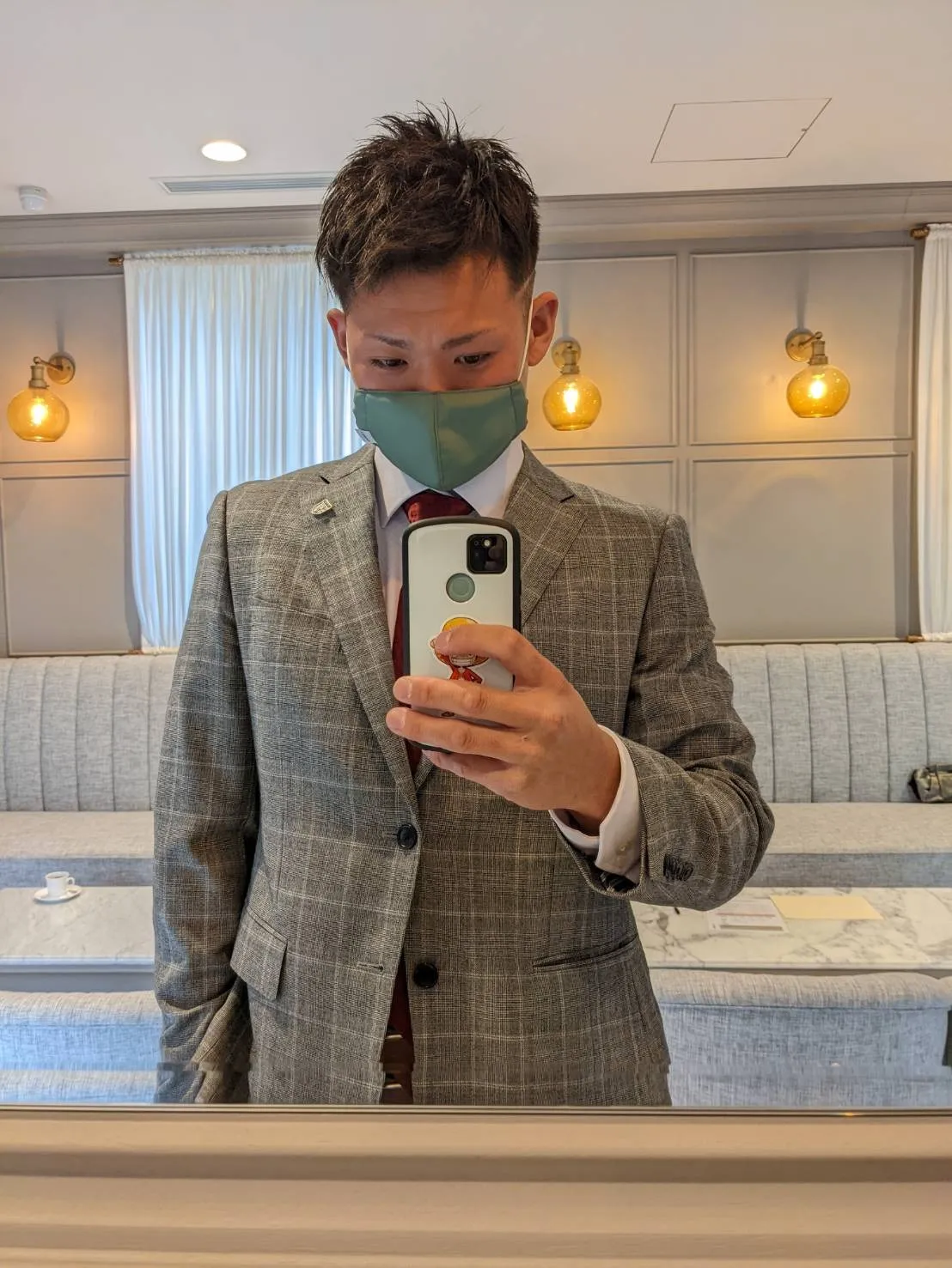 元消防士が岡山市でエアコンを取付しています！UNO設備へ！