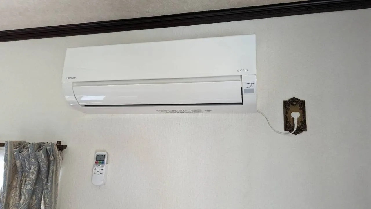 エアコンの取り付け